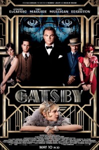 The Great Gatsby movie poster.  Photo Credit: Warner Brothers Pictures