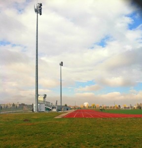 Fossil Ridge High School's home field. Photo Credit: Paige Closson