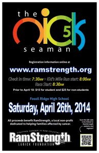 The Nick Seaman 5K Poster