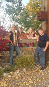 Left to Right: Amy, Kristen, Katie, and Johnny Reed