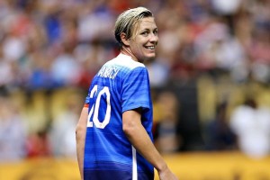 A crowd of 32,950 fans were on hand as Abby Wambach wrapped up her career with 184 goals and 73 assists in 255 games