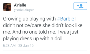 Some people spoke out about how most children don't notice Barbie's body. 