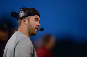 Fossil Ridge football head coach Zak Bigelow. Photo provided by Kevin Lytle 