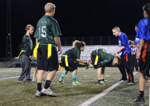 Photo of Unified flag football. Photo credit: Karen Manley